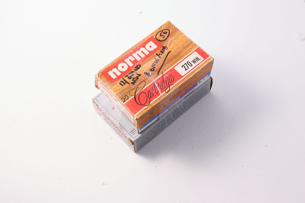 Lot 1446: 60 (12 BRAND NEW / 48 ONCE FIRED / PRE-USED) .270 WIN CASES.