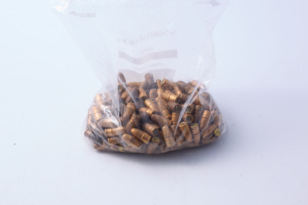 Lot 1294: .357 CAL BULLETS, QUANTITY UNKNOWN