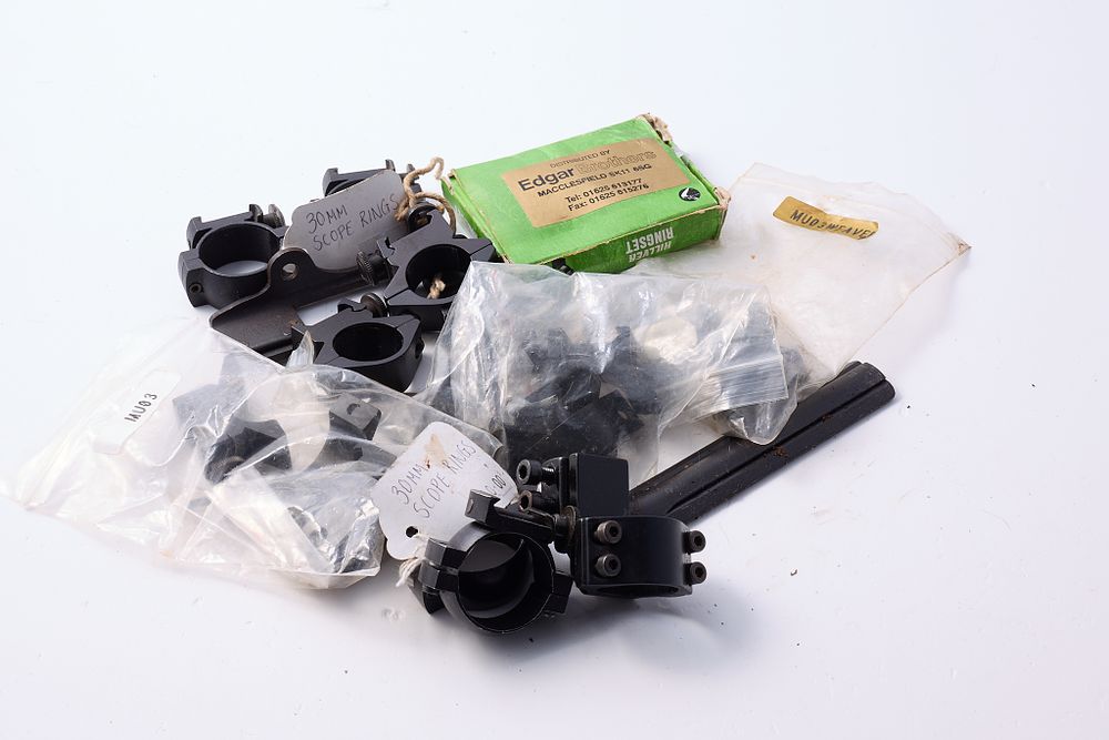 Lot 1256: ASSORTED SCOPE MOUNTS