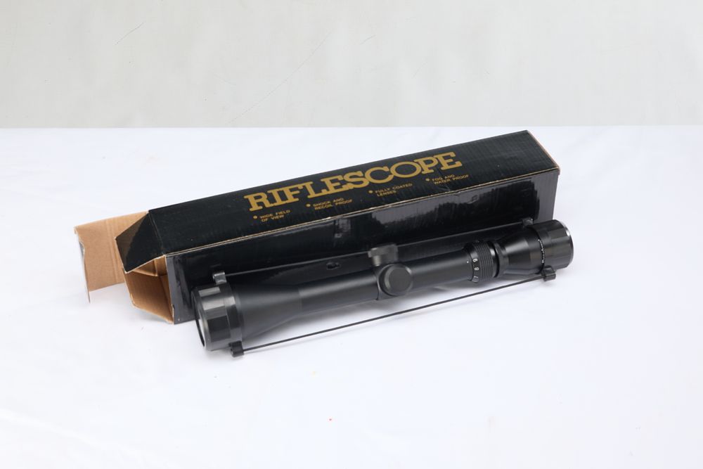 Lot 1209: NVM 3-9 X 40 RIFLE SCOPE UNUSED IN BOX