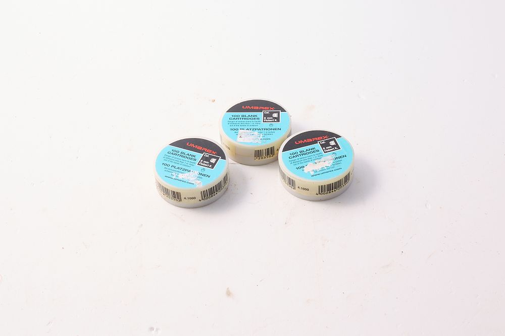 Lot 1135: UMAREX 9MM FLOBERT BLANKS, 300 OF