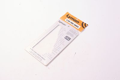 UNOPENED LYMAN CASE GAUGE