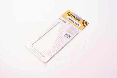 UNOPENED LYMAN CASE GAUGE