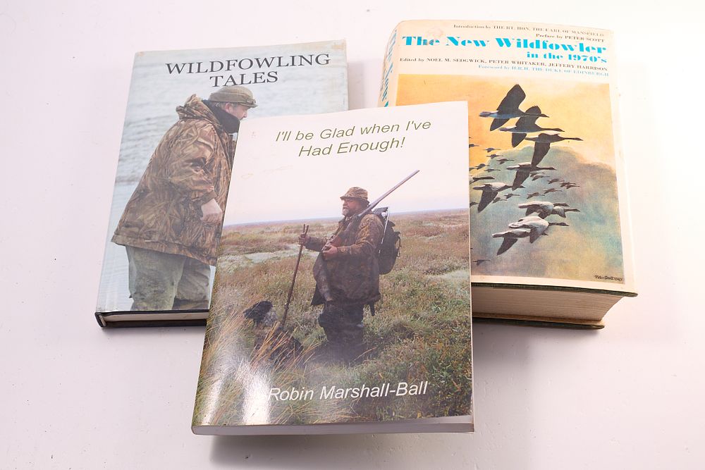 Lot 949: 3 BOOKS ON WILDFOWL