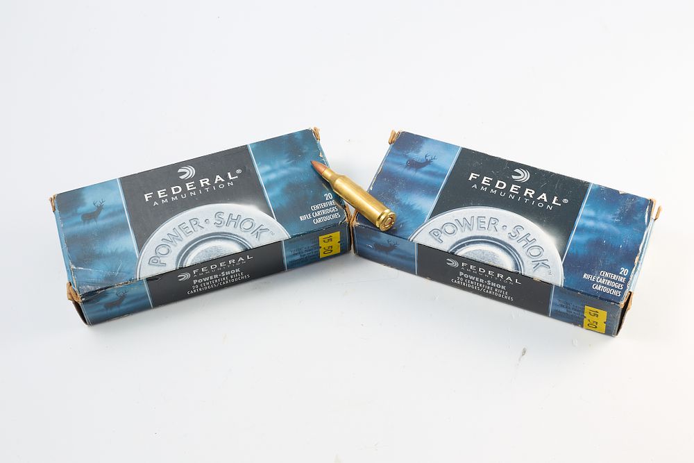 Lot 774: FEDERAL .243 WIN 80 GR, 40 OF