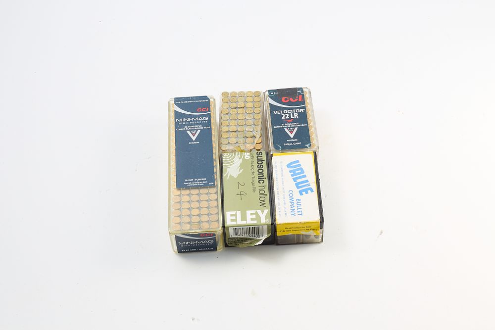 Lot 761: ASSORTED .22LR