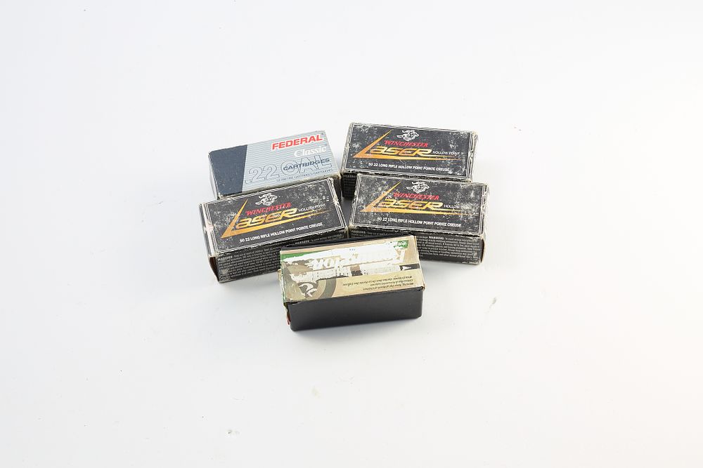 Lot 759: ASSORTED BOXED .22LR