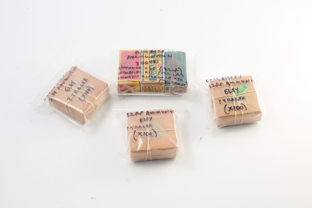 Lot 638: Collectors rimfire ammunition, Eley.22LR tracer 300 of and assorted .22 140 of