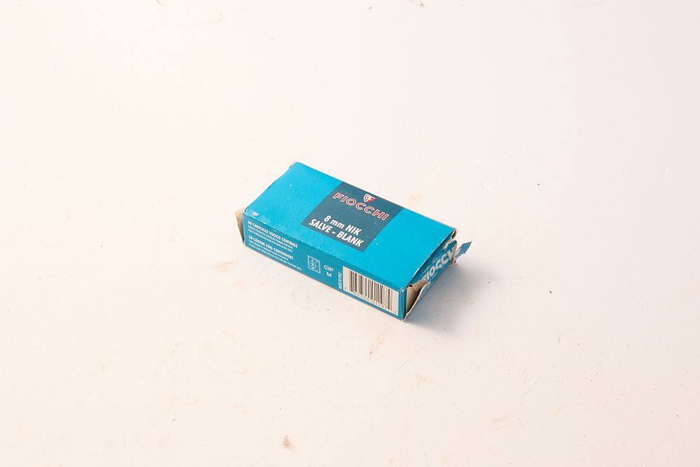 Lot 1218: FIOCCHI 8MM BLANKS 50 OF