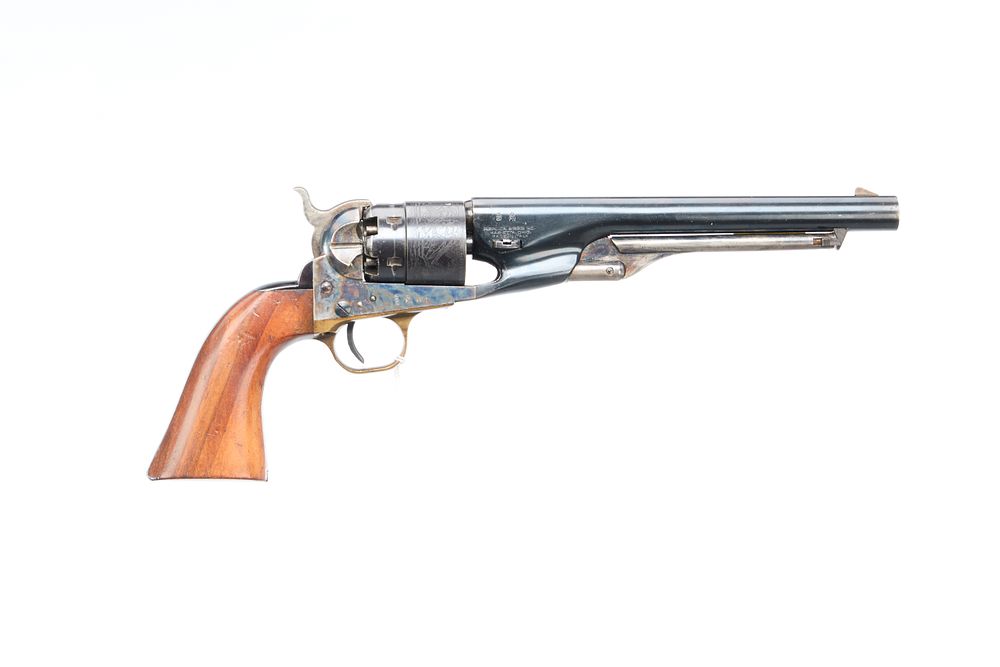 Lot 394: REPLICA ARMS CO A .44 BLACK POWDER REVOLVER...