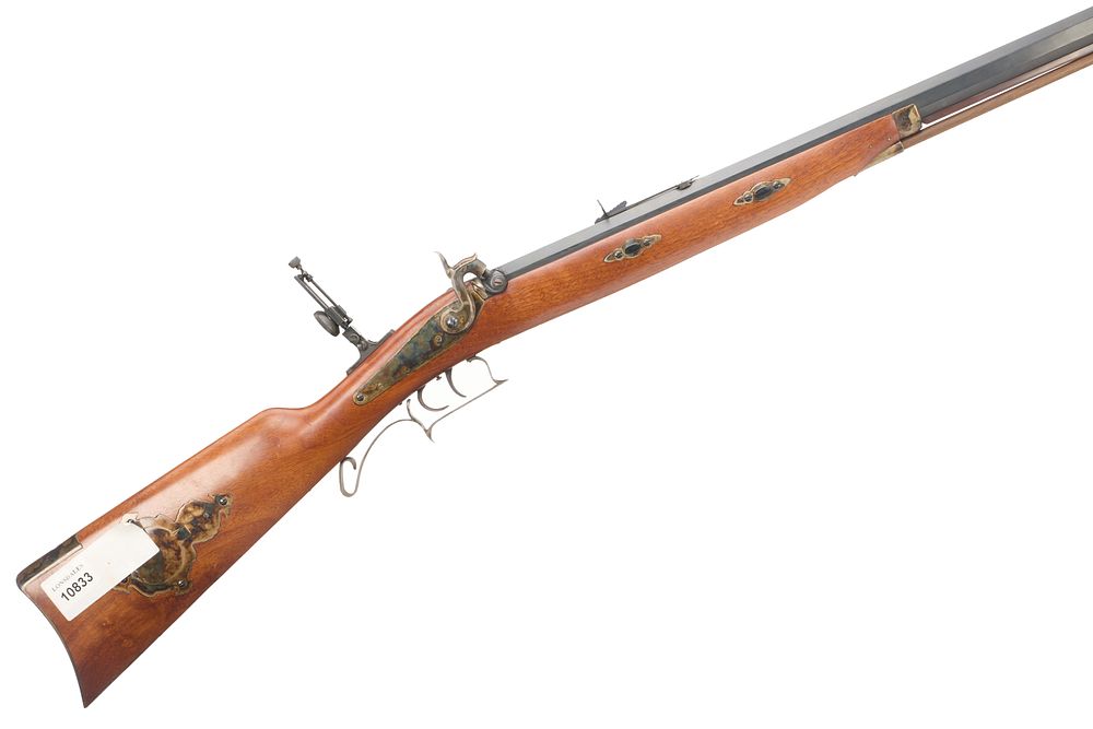 Lot 395: PEDERSOLI A .54 BLACK POWDER RIFLE Ser No...