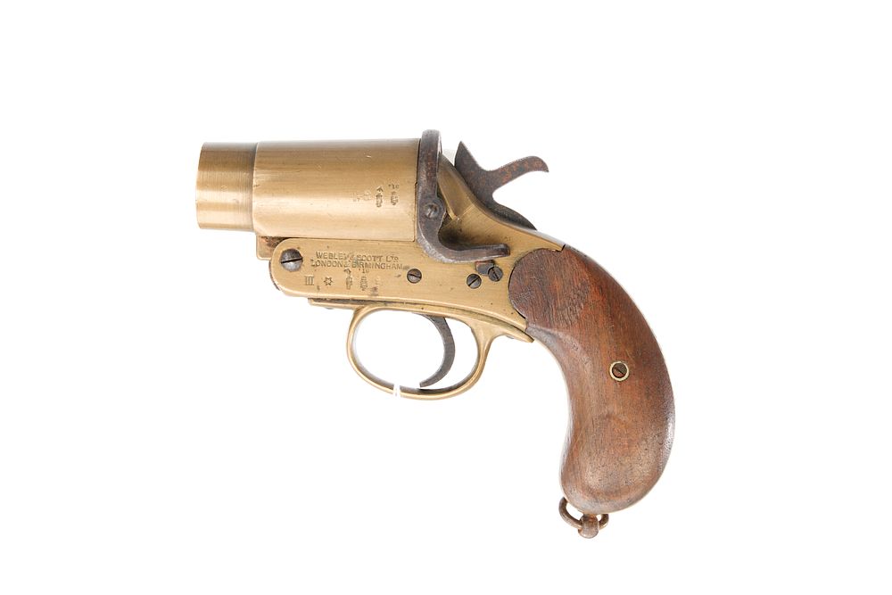 Lot 403a: WEBLEY & SCOTT A VEREY PISTOL Ser No...