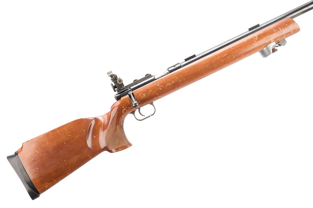 Lot 459: ANSCHUTZ A .22 TARGET RIFLE 14/11 MATCH 54...
