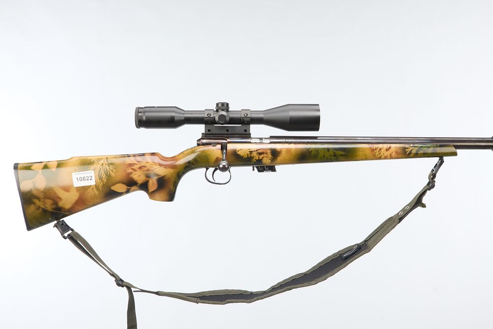 Lot 488: BSA A .22 BOLT ACTION RIFLE Ser No...
