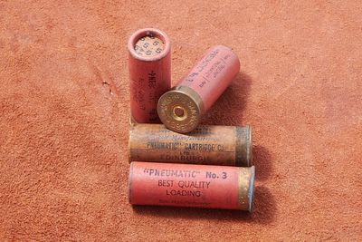 12 BORE "PNEUMATIC NO. 3" CARTRIDGES, 4 OF. Sect 2 - Shotgun Certificate / RFD to buy this lot