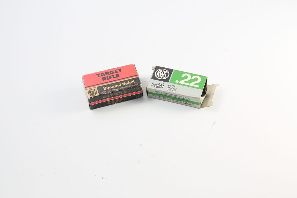 Lot 374: RWS .22LR AND .22 SHORT