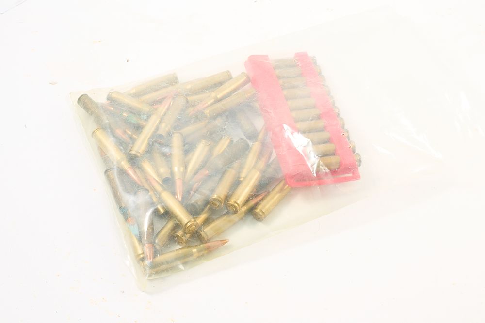 Lot 273: .308 MIX inc BRASS 36 of;