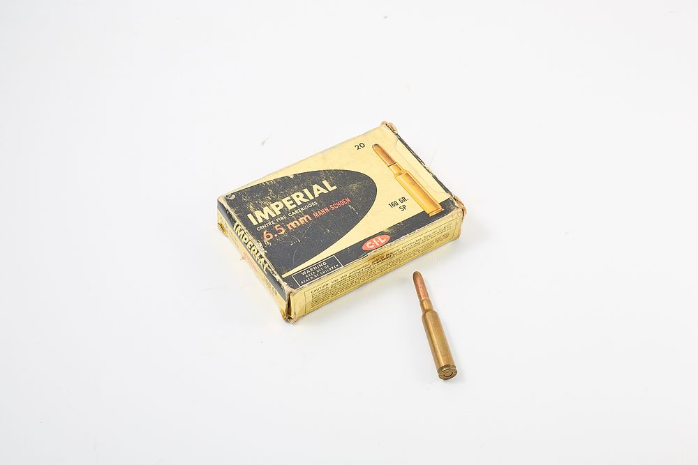 Lot 289: MANNLICHER SCHONAUER 6.5 x 54 160 gr 20 of;