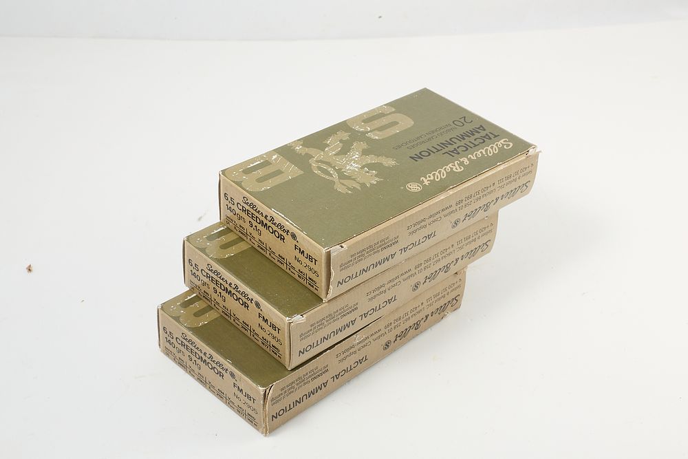 Lot 399: 6.5 CREEDMOOR 140 gr S&B 48 of;
