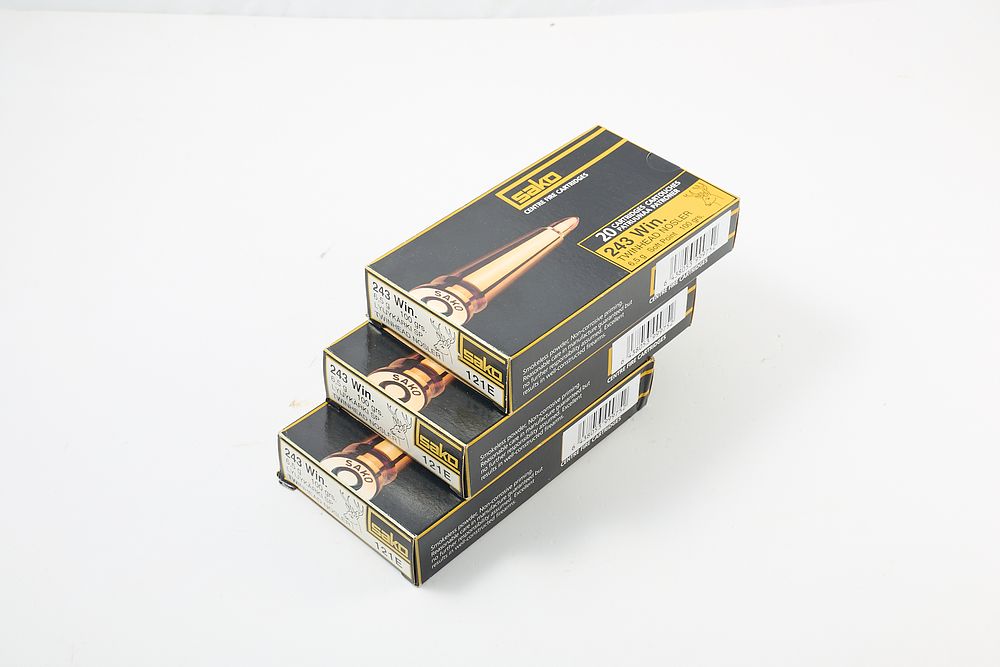 Lot 404: .243 100 gr SAKO 60 of;