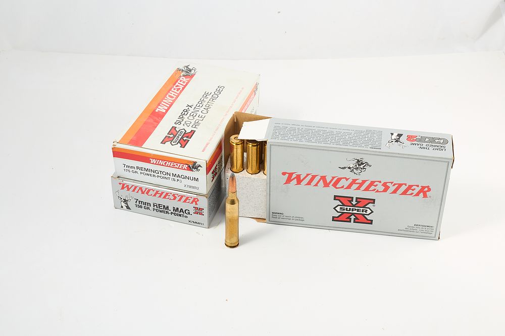 Lot 407: 7.5mm REM MAG 150gr WINCHESTER 60 of;