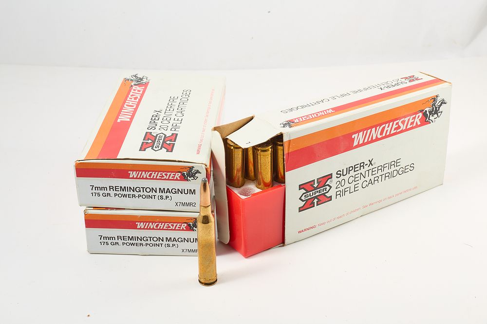 Lot 408: 7.5mm REM MAG 150gr WINCHESTER 60 of;