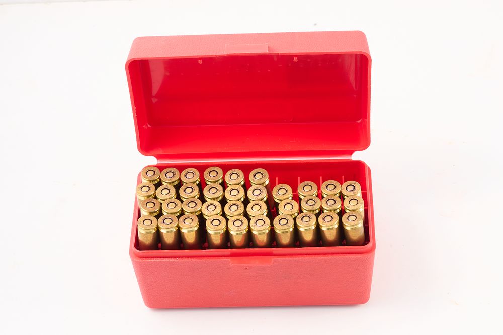 Lot 411: .308 UNBRANDED 36 ROUNDS IN A CASE-GUARD AMMO BOX;