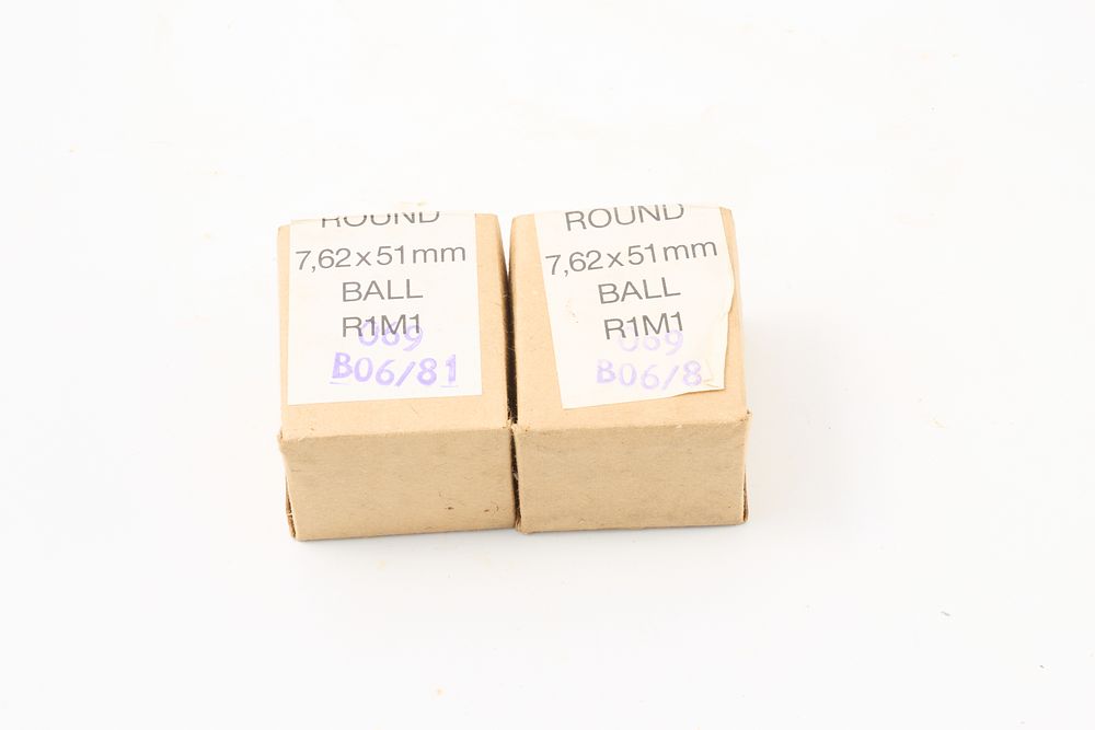 Lot 417: 7.62 X 51MM BALL R1M1 40 ROUNDS;