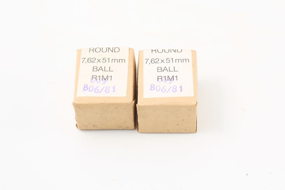 Lot 419: 7.62 X 51MM BALL R1M1 40 ROUNDS;