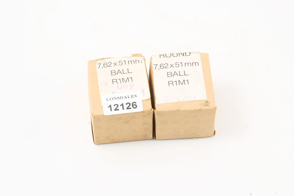 Lot 420: 7.62 X 51MM BALL R1M1 33 ROUNDS;