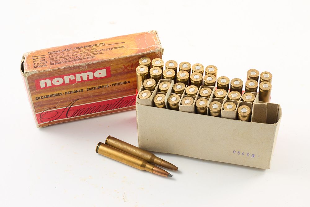 Lot 428: Assorted Norma 7x64 ammunition 38 of;