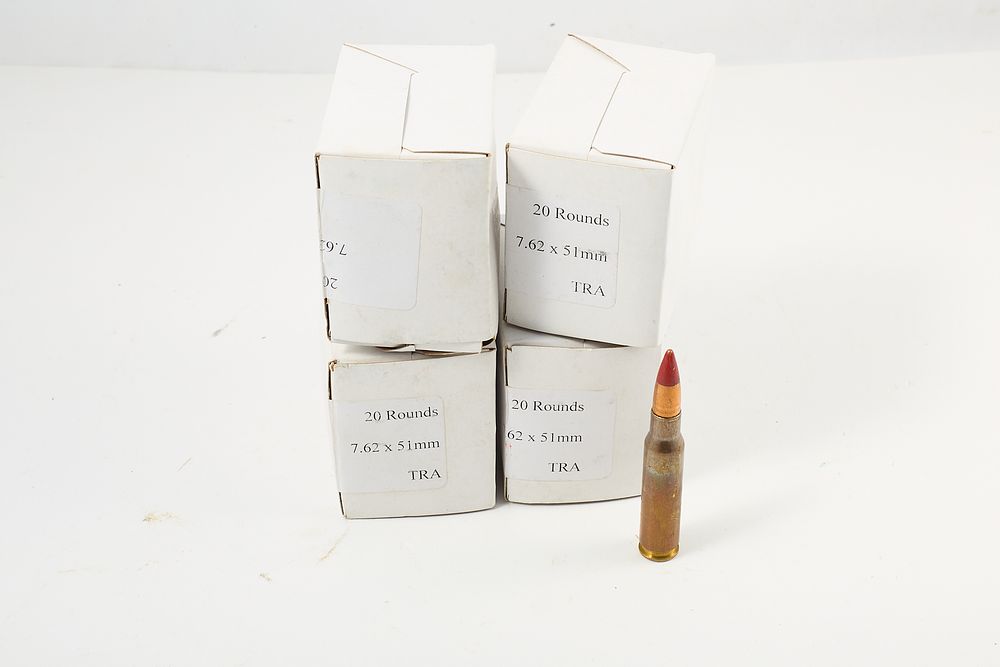 Lot 430: 7.62 x 51mm 80 of;
