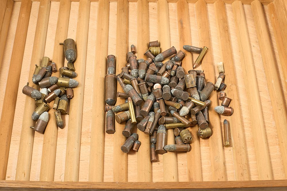 Lot 717: ASSORTED RIM and PIN FIRE CARTRIDGES;

 RFD / Collector only for this item