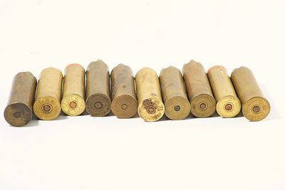 VARIOUS COLLECTOR'S BRASS CARTRIDGES;