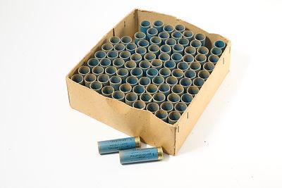 16-BORE KYNOCH 'HOLLAND & HOLLAND THE DOMINION' CASES Approx 90 of;
Primed. 16-BORE KYNOCH 