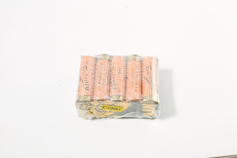 Lot 803: 10 RDS OF 20 BORE "THE TWENTY" SHOTGUN CARTRIDGES BY ROSSON OF NORWICH