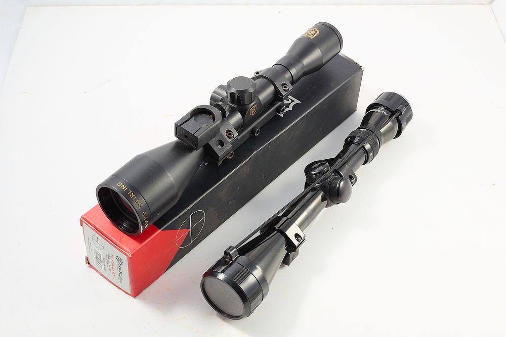 Lot 935: NIKKO STIRLING - MOUNT MASTER 3-9 x 40 & GOLD CROWN 4 x 42;