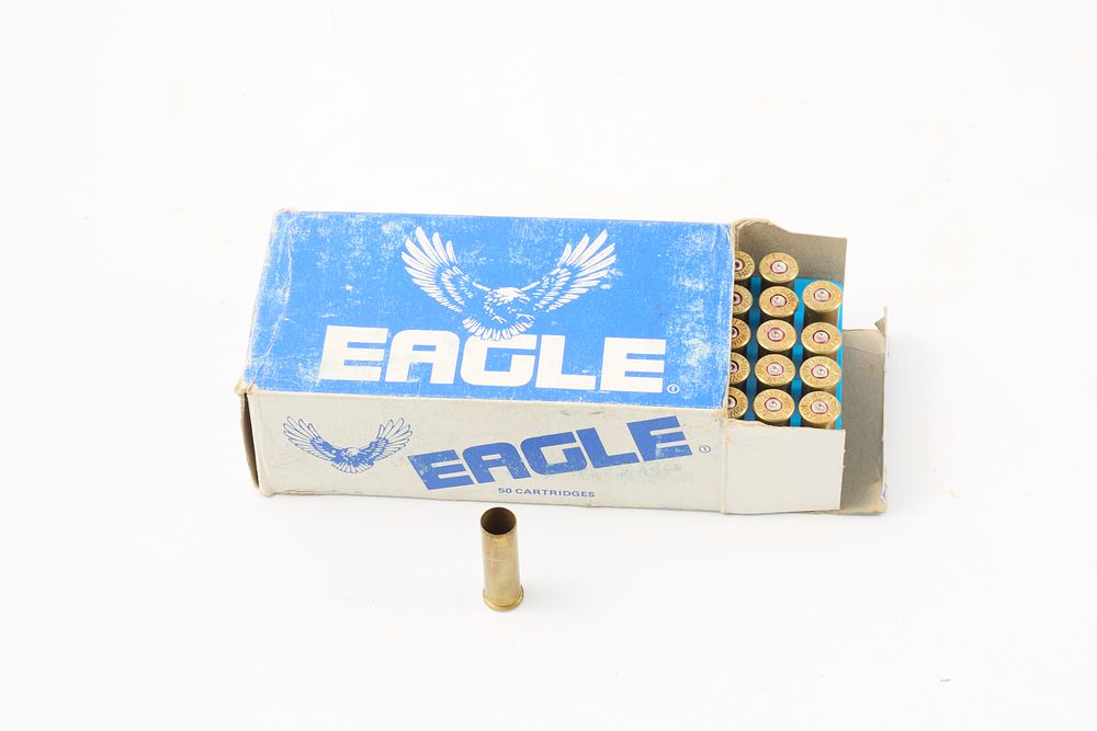 Lot 1020: .357 MAGNUM FOR RELOADING EAGLE 50 BRASS;