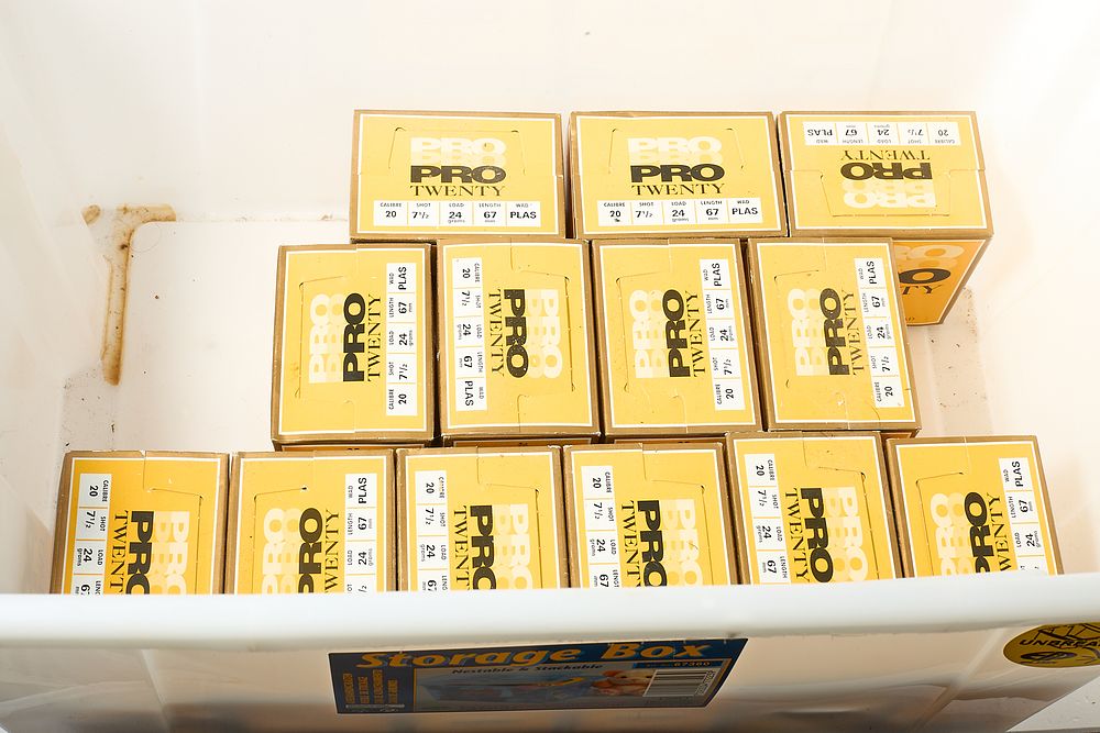 Lot 1242: 20-BORE PLASTIC WAD 325 of;