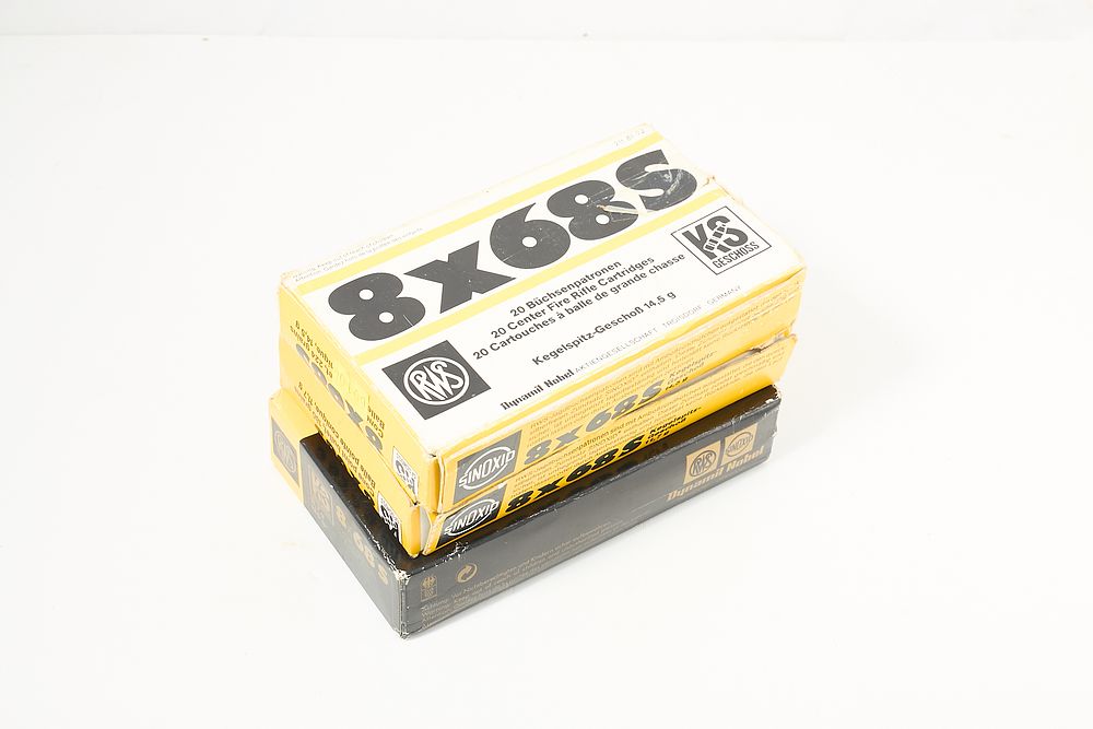 Lot 440: 8X68S, 180 gr, 224 gr, 59 OF