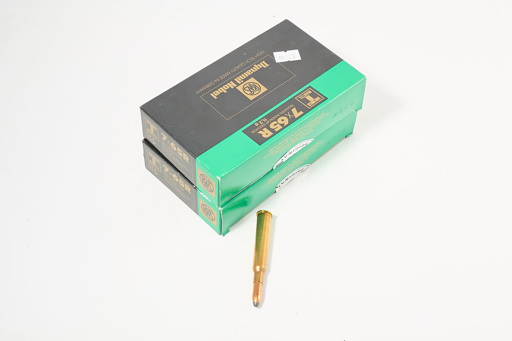 Lot 442: 7X65, 173 gr RWS 40 OF;