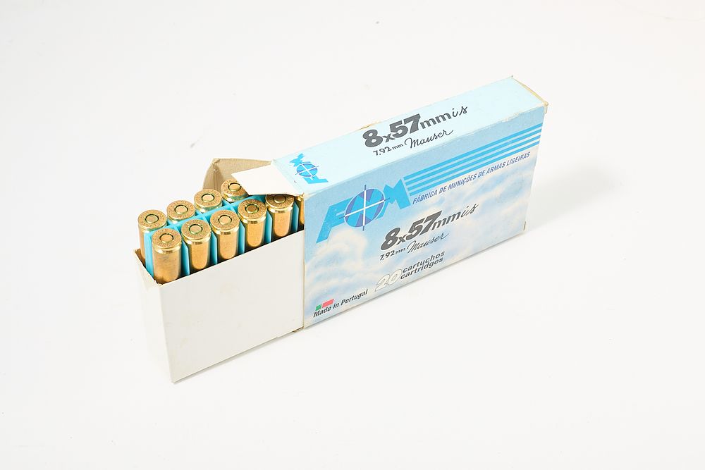 Lot 445: 8X57 (7.92MM MAUSER) 198 gr, 20 OF