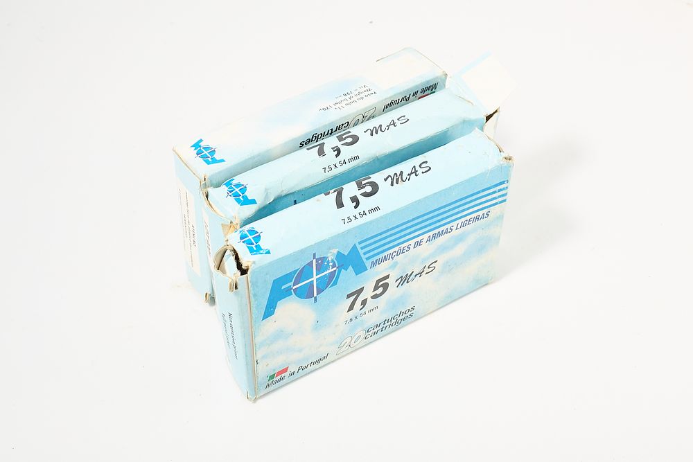 Lot 452: 7.5 MAS 170 gr FNM 60 of;