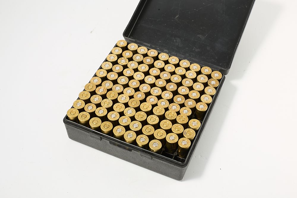 Lot 1099: 44 REM HOME LOADS, 97 OF

 44 MAG 38 of, 44 SPECIAL 59 of

 For stripping and salvage only. Not to be fired.