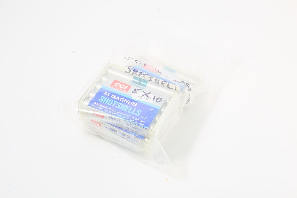 Lot 455: 44 MAG CCI SHOTSHELLS 50 of