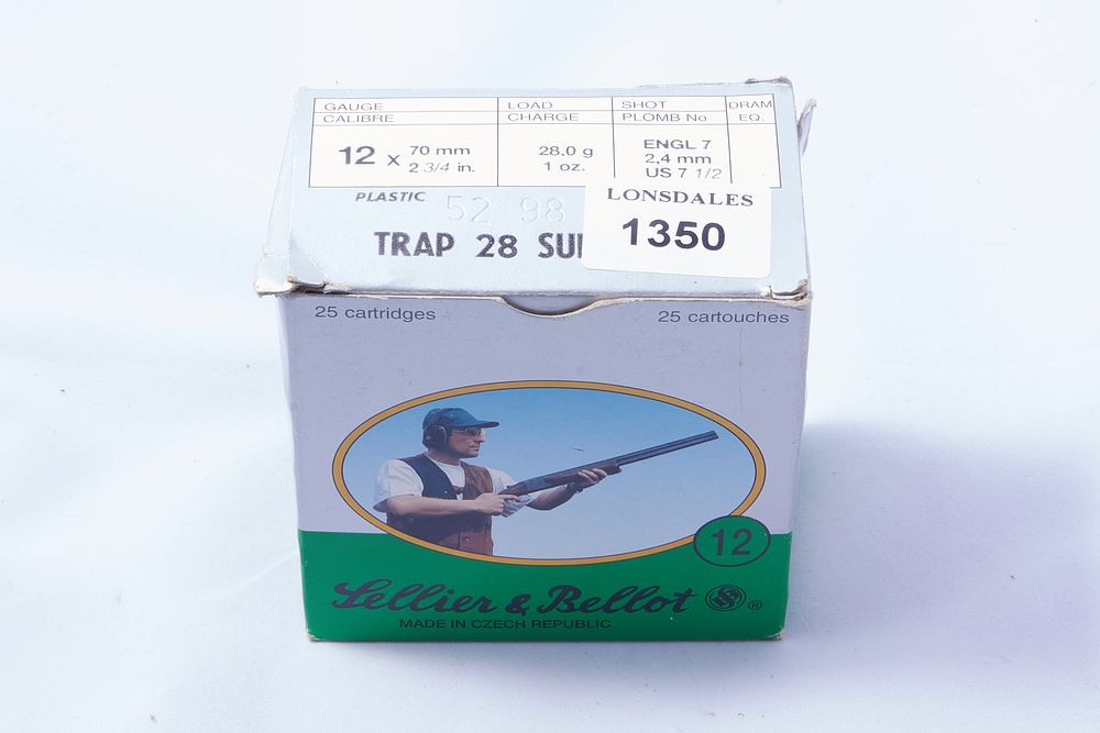 Lot 1272: 12 BORE - SELLIER & BELLOT, 24 OF - 70MM - 7 SHOT