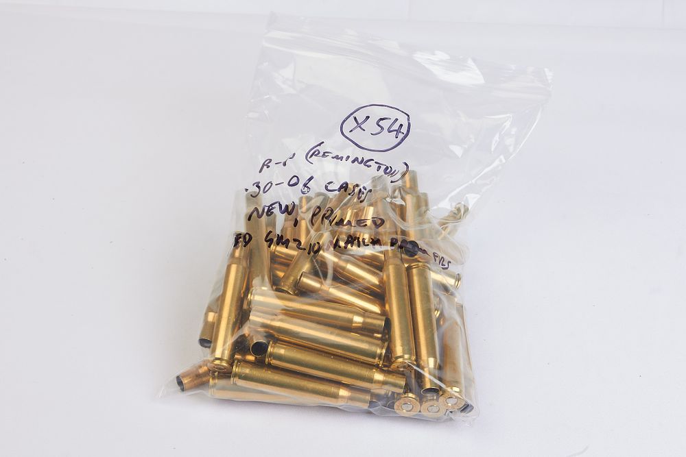 Lot 1275: REMINGTON PETERS NEW 6.8 SPC BRASS. PRIMED.
67 OF