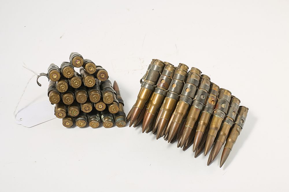 Lot 899: 8mm Mauser & 7.62 LINK; Inert