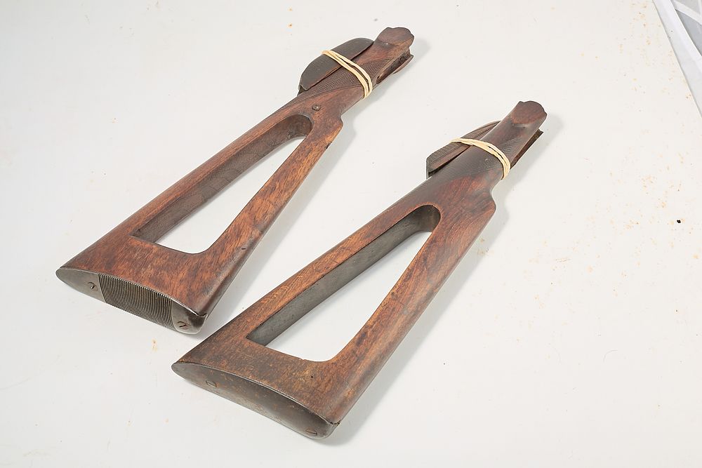 Lot 1308: PAIR 410 STOCKS/FORENDS
