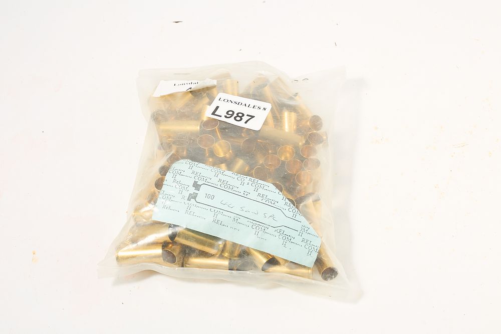 Lot 987: 44 S & W SPECIAL BRASS - 100